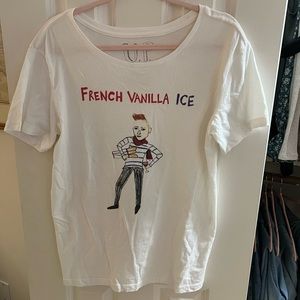 Unfortunate Portrait French Vanilla Ice T-Shirt, size L